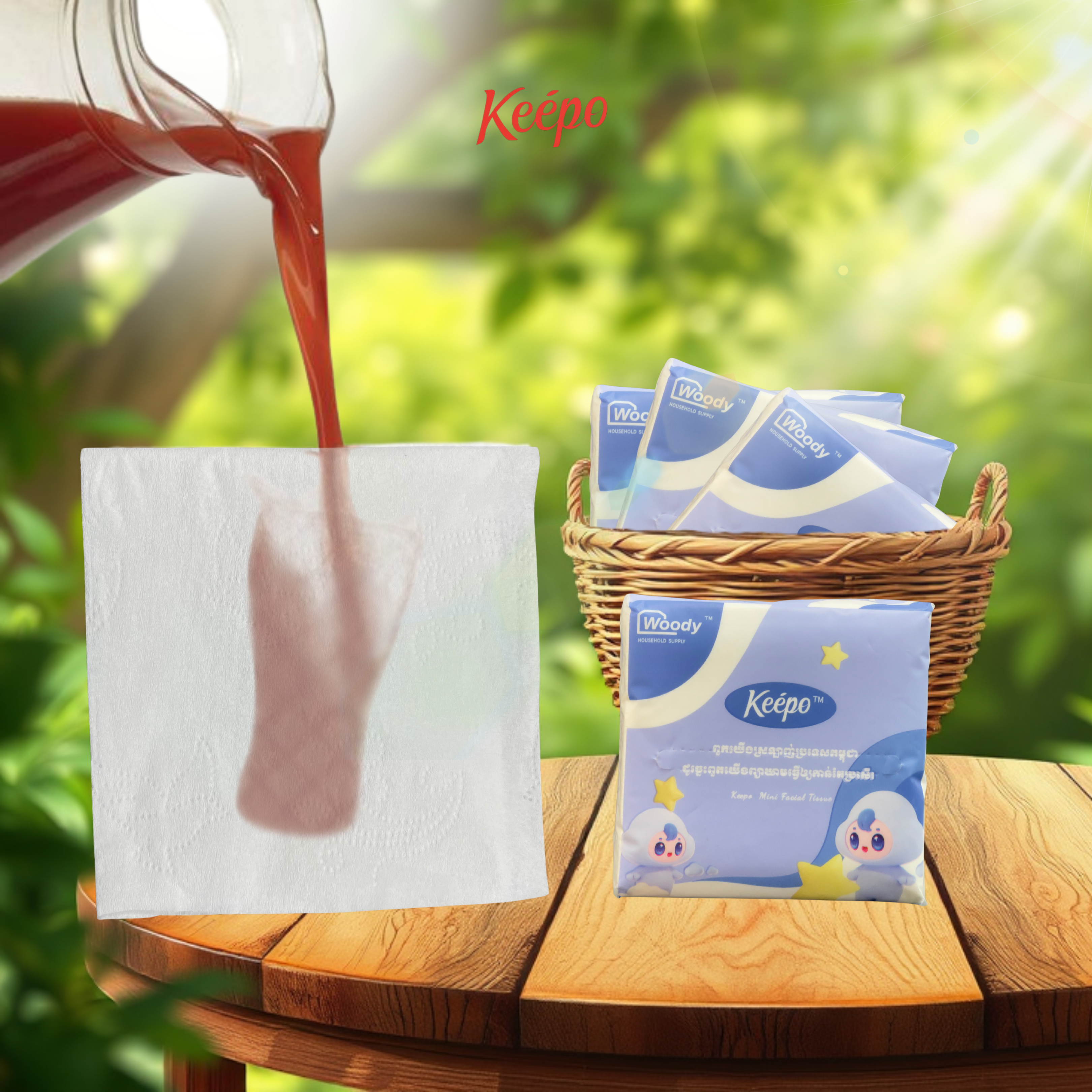 Pop-up Mini Tissue